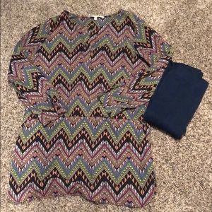 Collection Concepts Tunic and Leggings